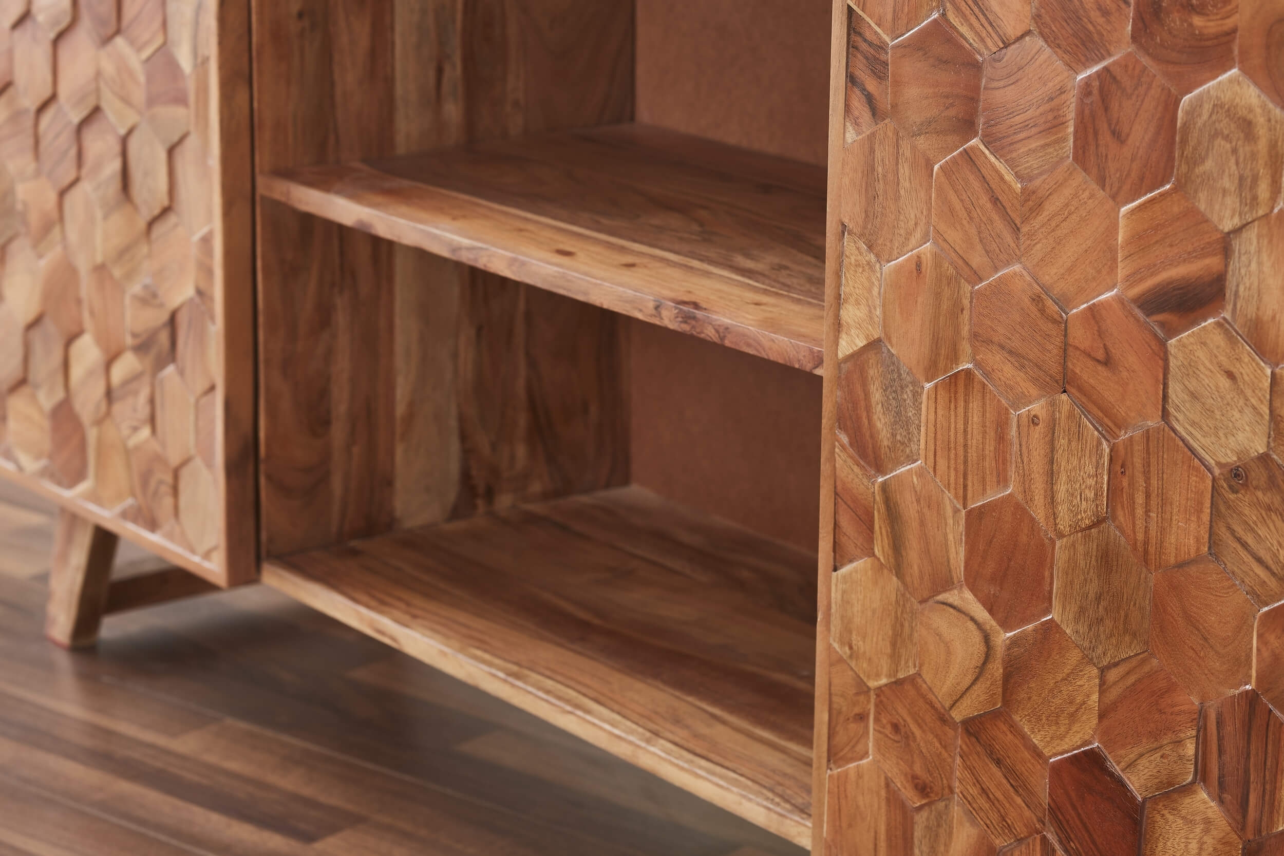 Hive Solid Hardwood 66" TV Unit