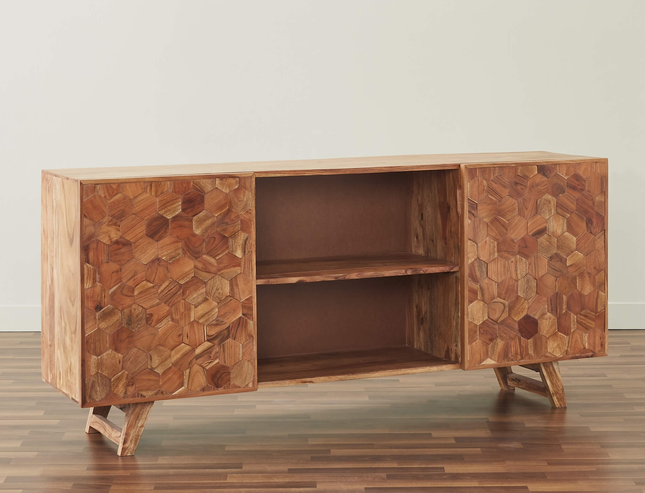 Hive Solid Hardwood 66" TV Unit