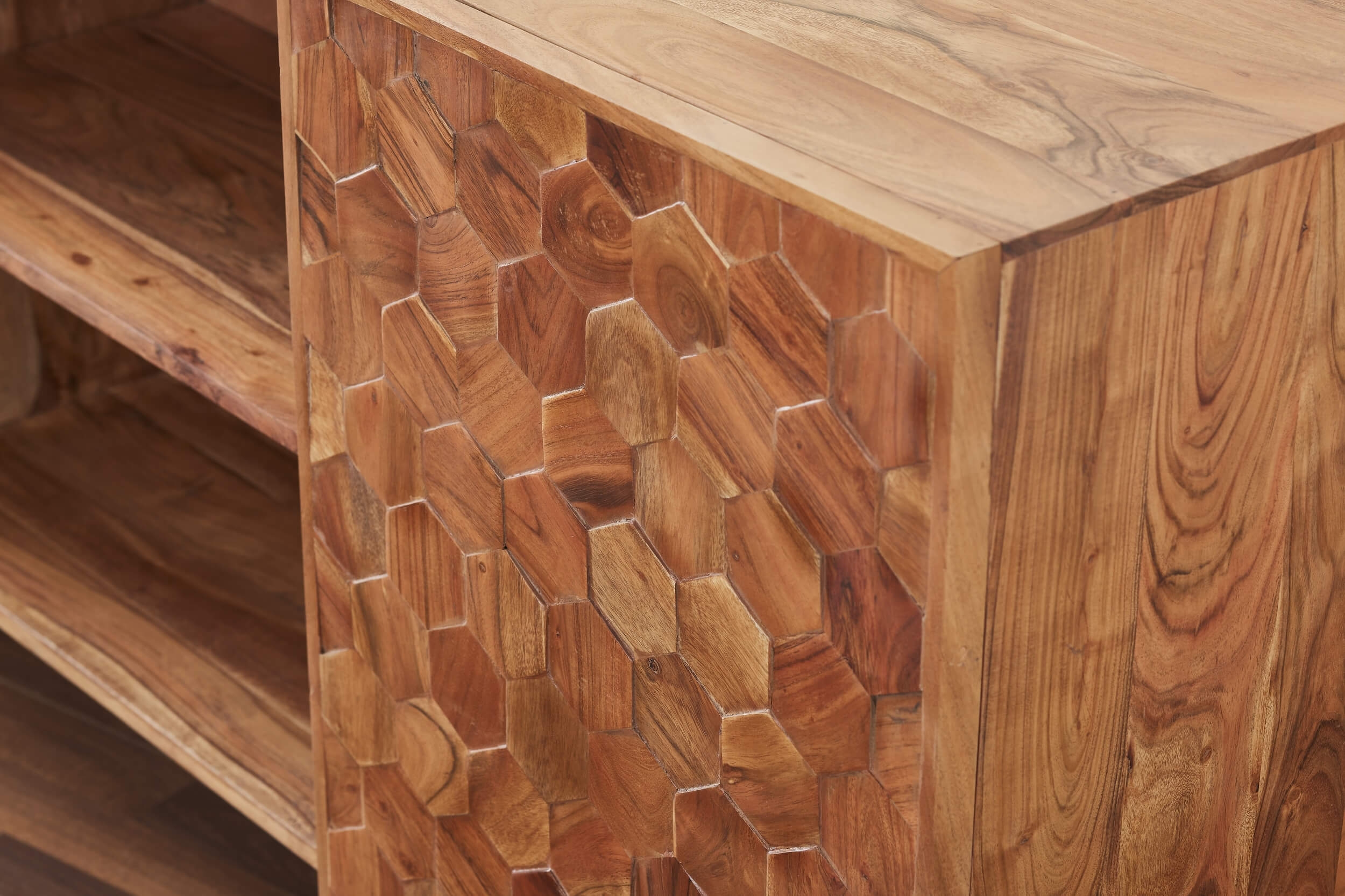 Hive Solid Hardwood 66" TV Unit