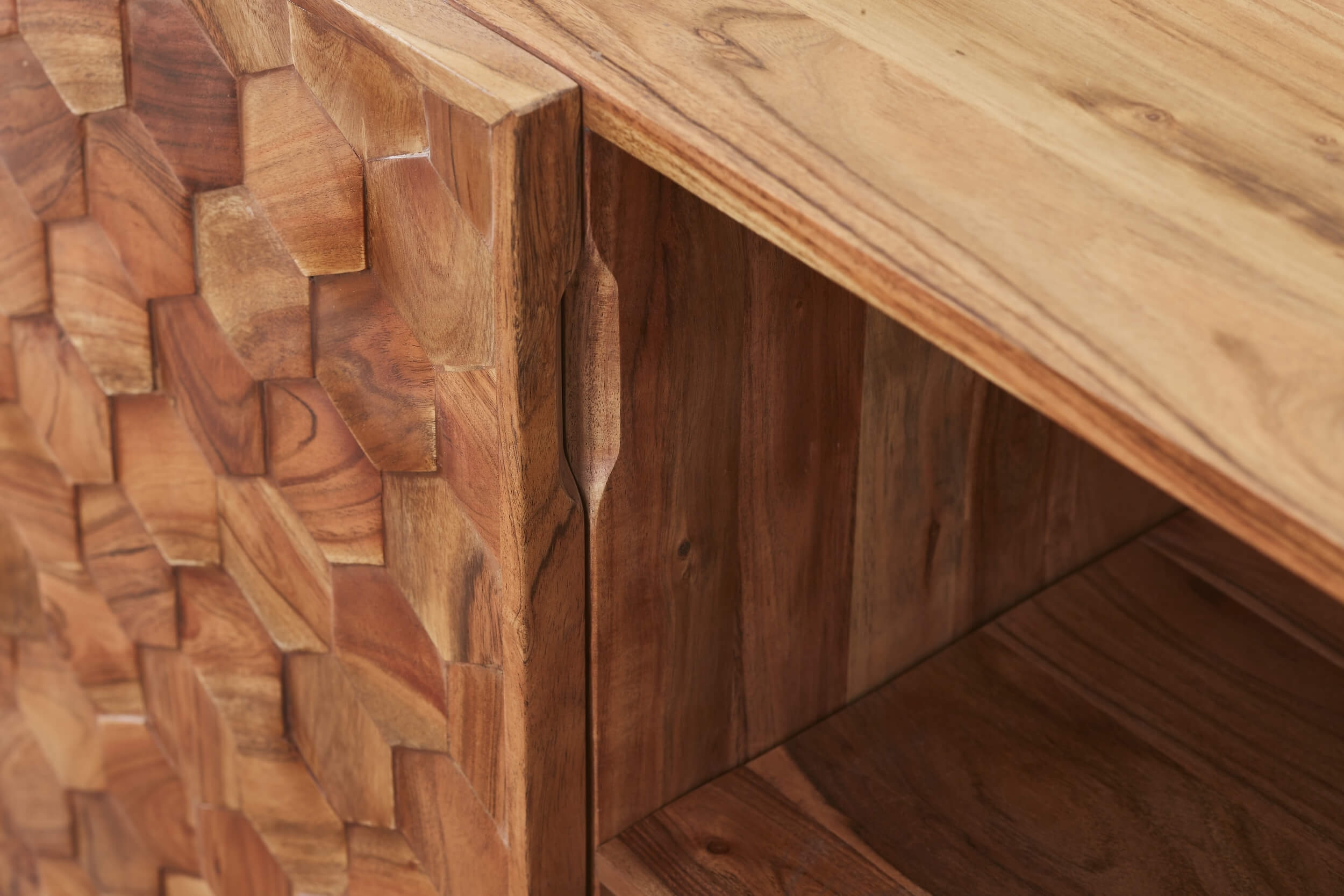 Hive Solid Hardwood 66" TV Unit