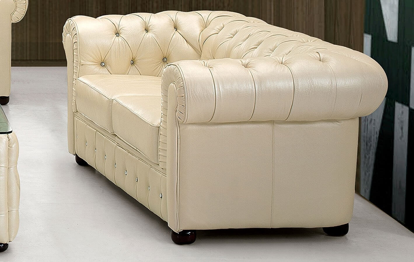 258 Full Leather Living Room Set by ESF Furniture