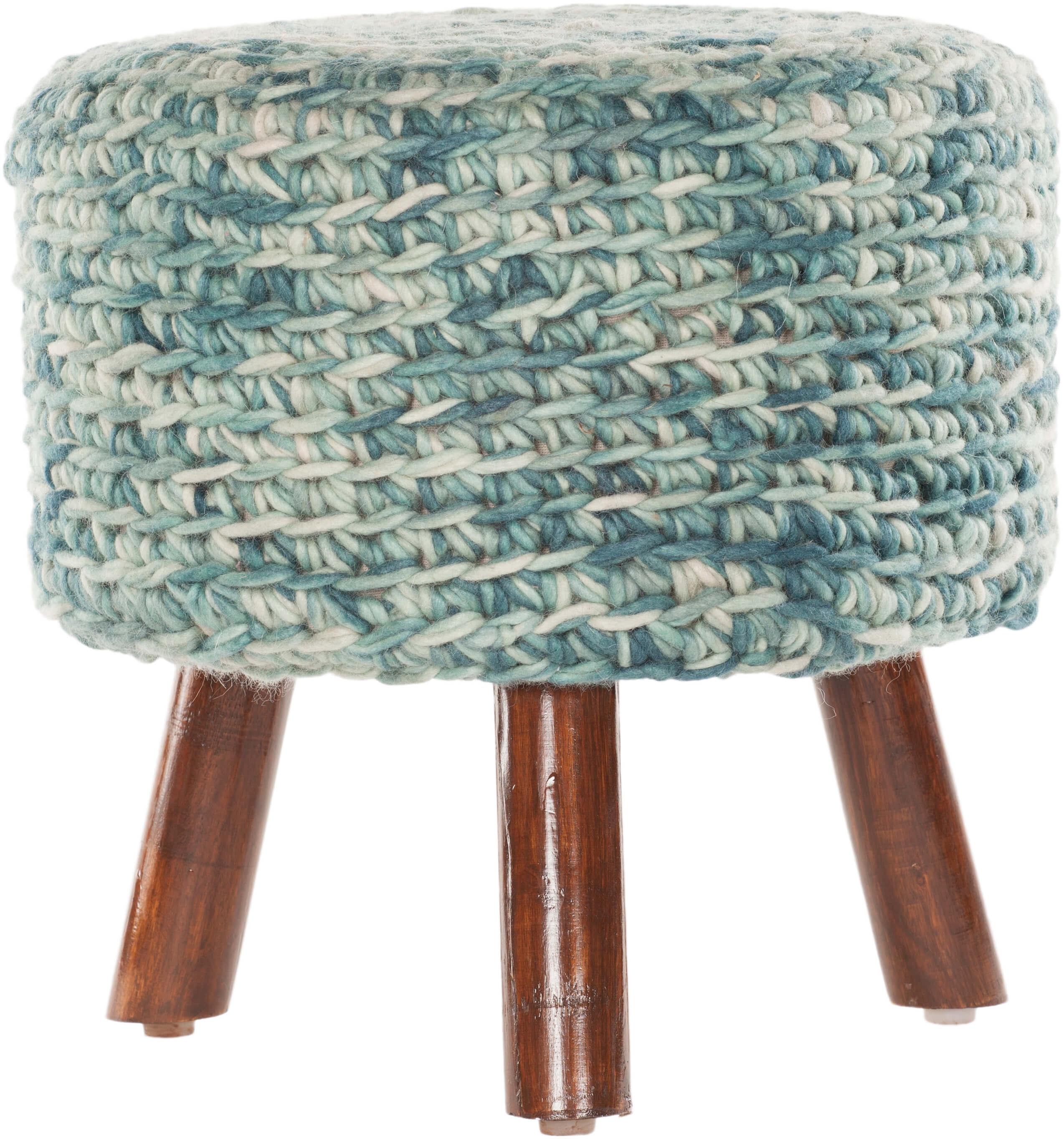 Ida Wool Accent Stool
