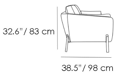 Idra Leather Sofa