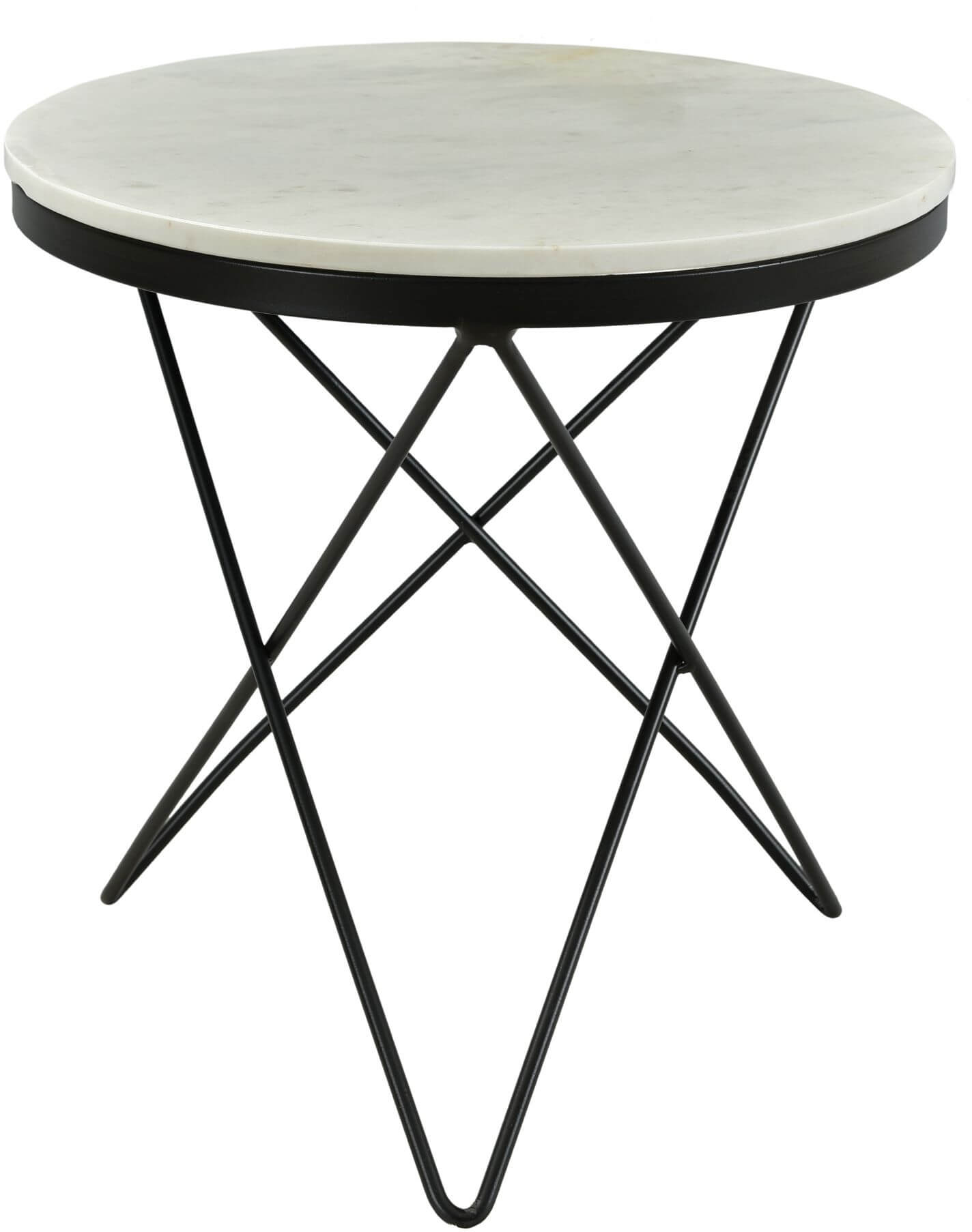 Haley Side Table, Black Base