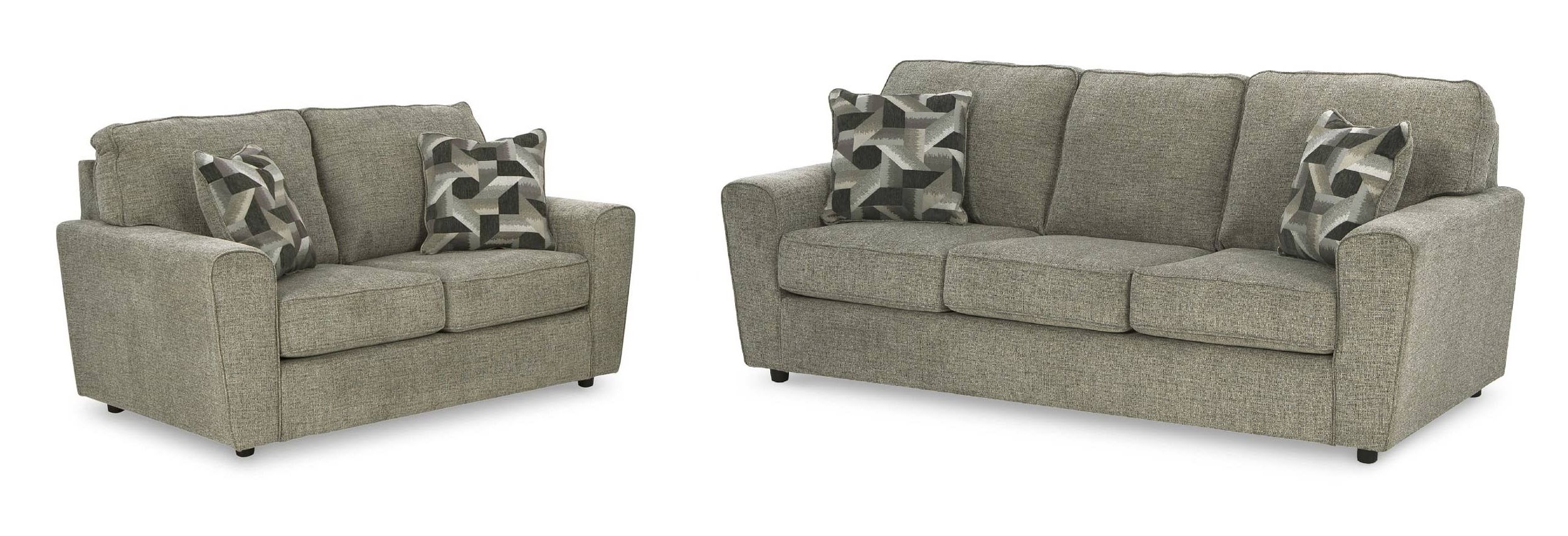 Ashley Cascilla Polyester Sofa And Loveseat
