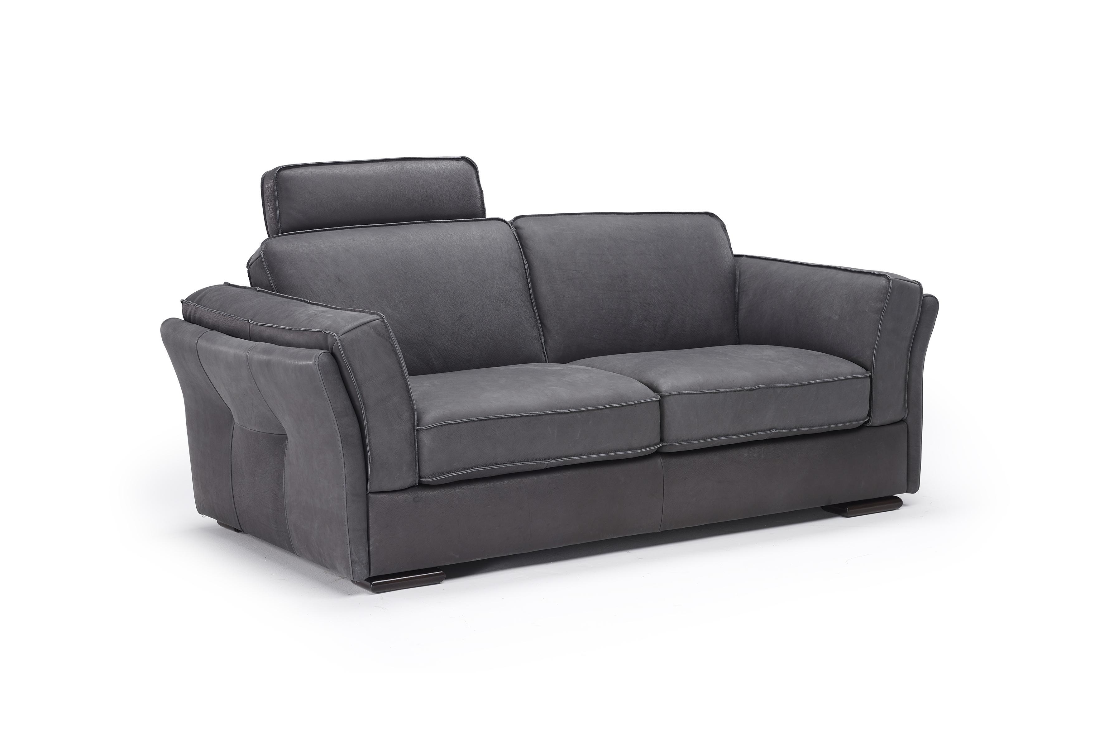Silvano Fabric/Leather Living Room Set
