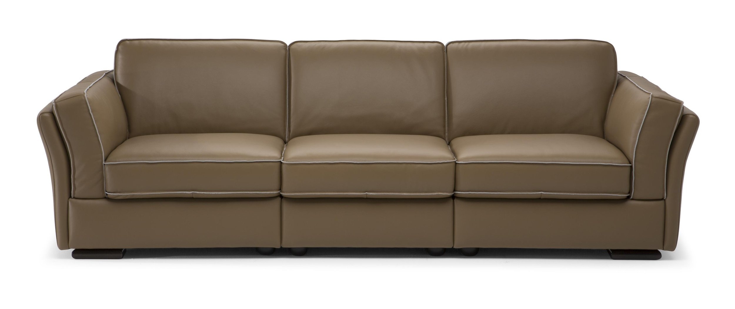 Solare Fabric/Leather 3 Seater Sofa