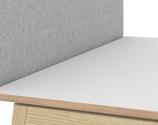 Nova Wood Melamine D31.5" Office Single Desk