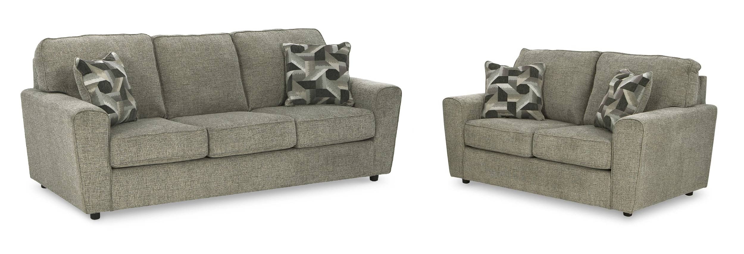 Ashley Cascilla Polyester Sofa And Loveseat