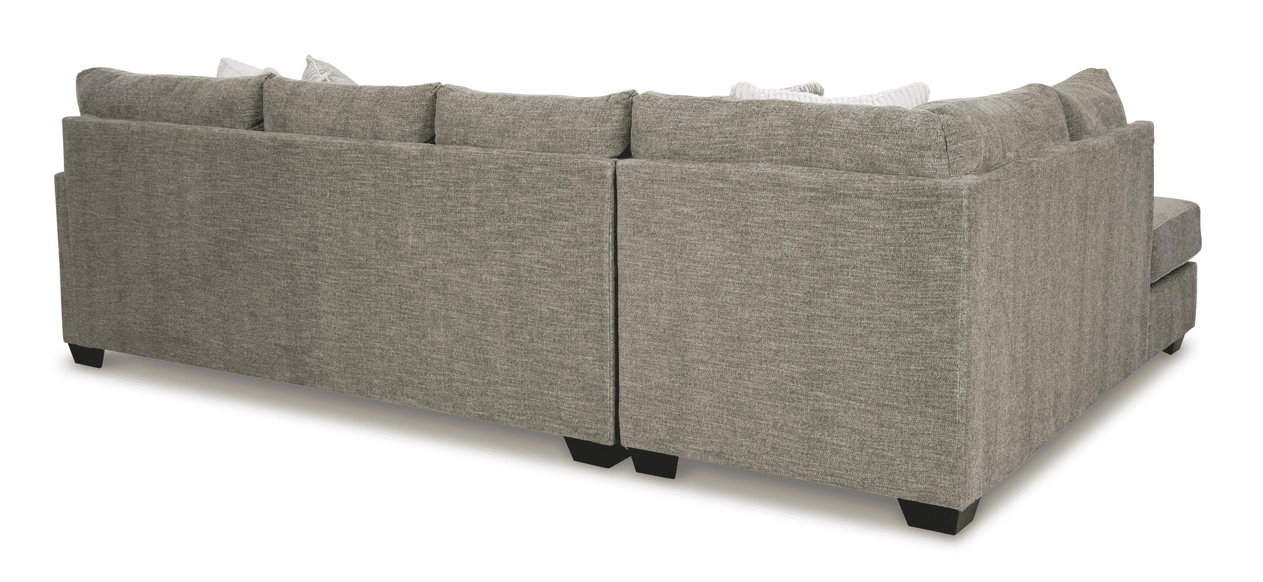 Creswell 2-Piece Polyester U-Shaped Sectional Sofa