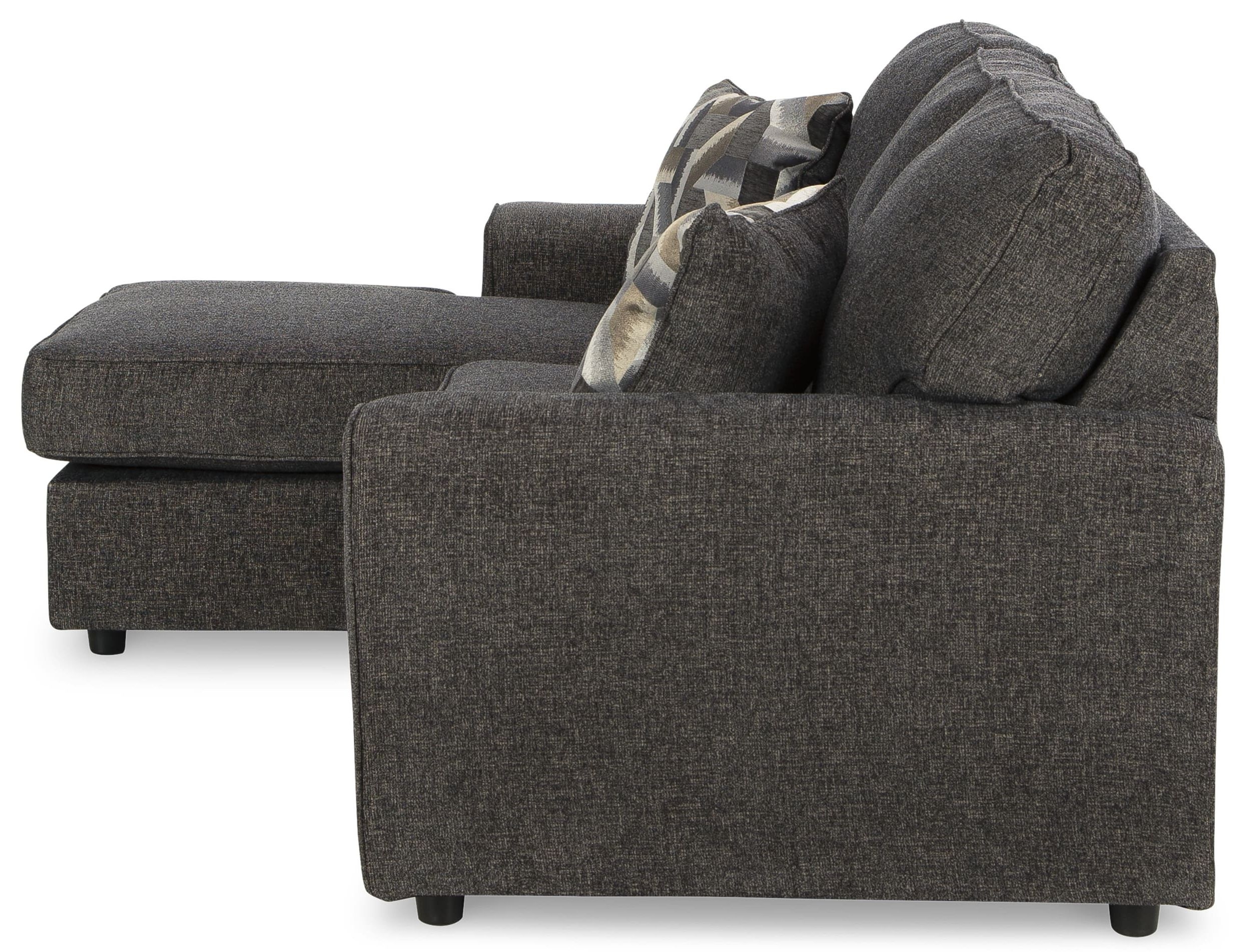 Cascilla Polyester L-Shaped Sectional Sofa w/Left Arm Chaise Facing