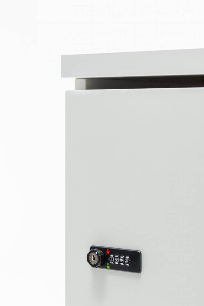 Standard 4-Unit Modular Locker System by MDD 
