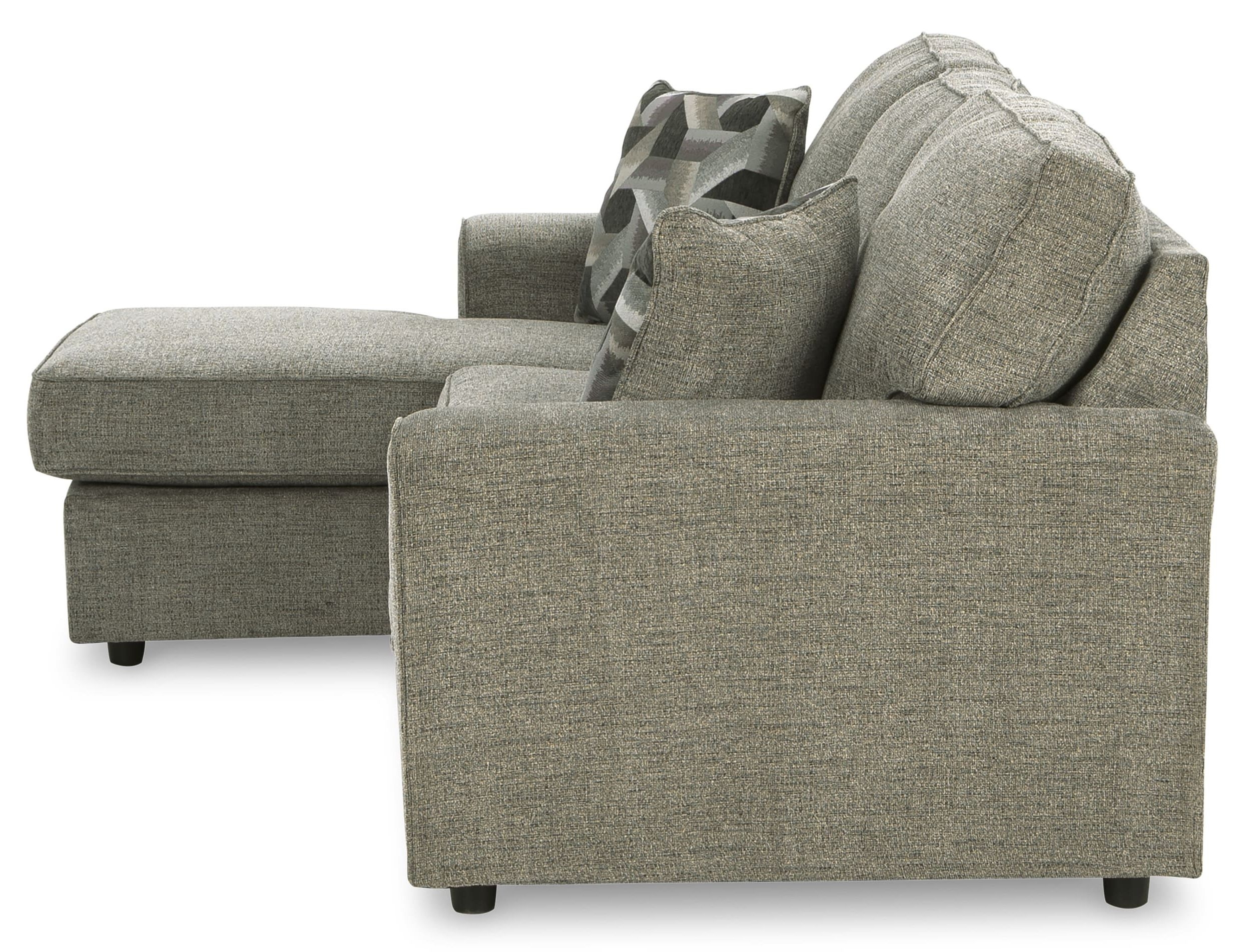 Cascilla Polyester L-Shaped Sectional Sofa w/Left Arm Chaise Facing