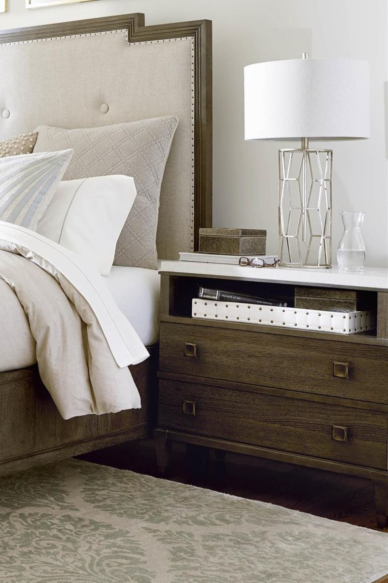Playlist Fabric/Wood Panel Bedroom Set