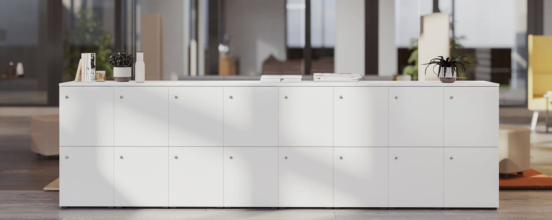 Locker S10 3x3 Office Storage w/Lock in Actiu 