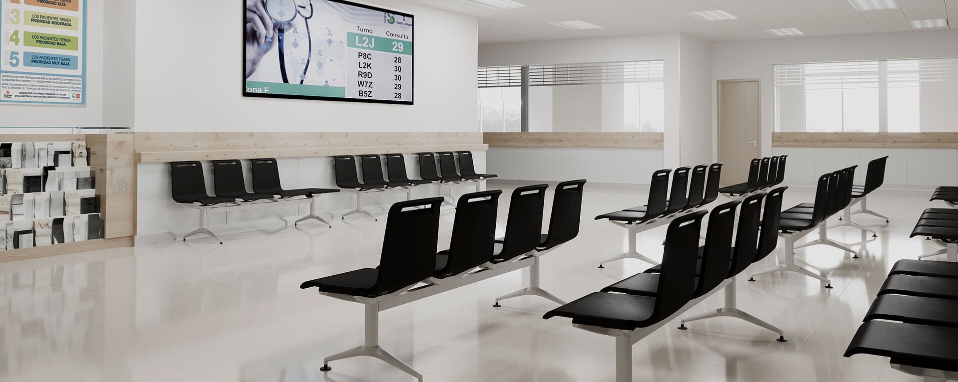 Mit Polypropylene Beam Seating Bench 