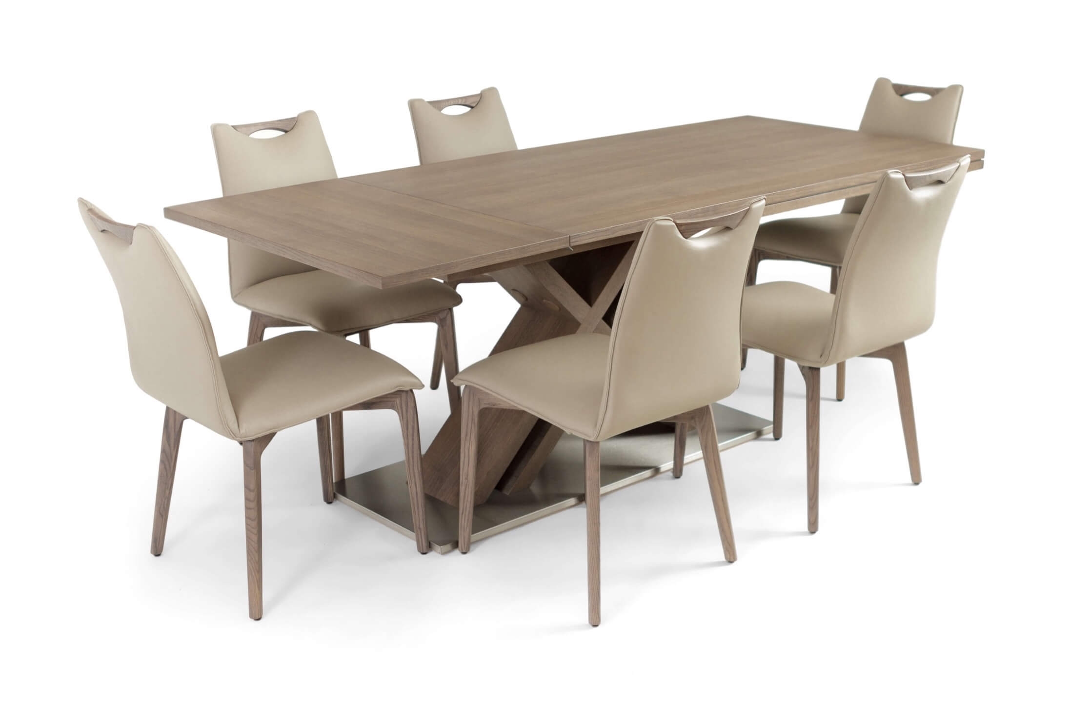 Alster Extendable Dining Set w/Ritz Chair