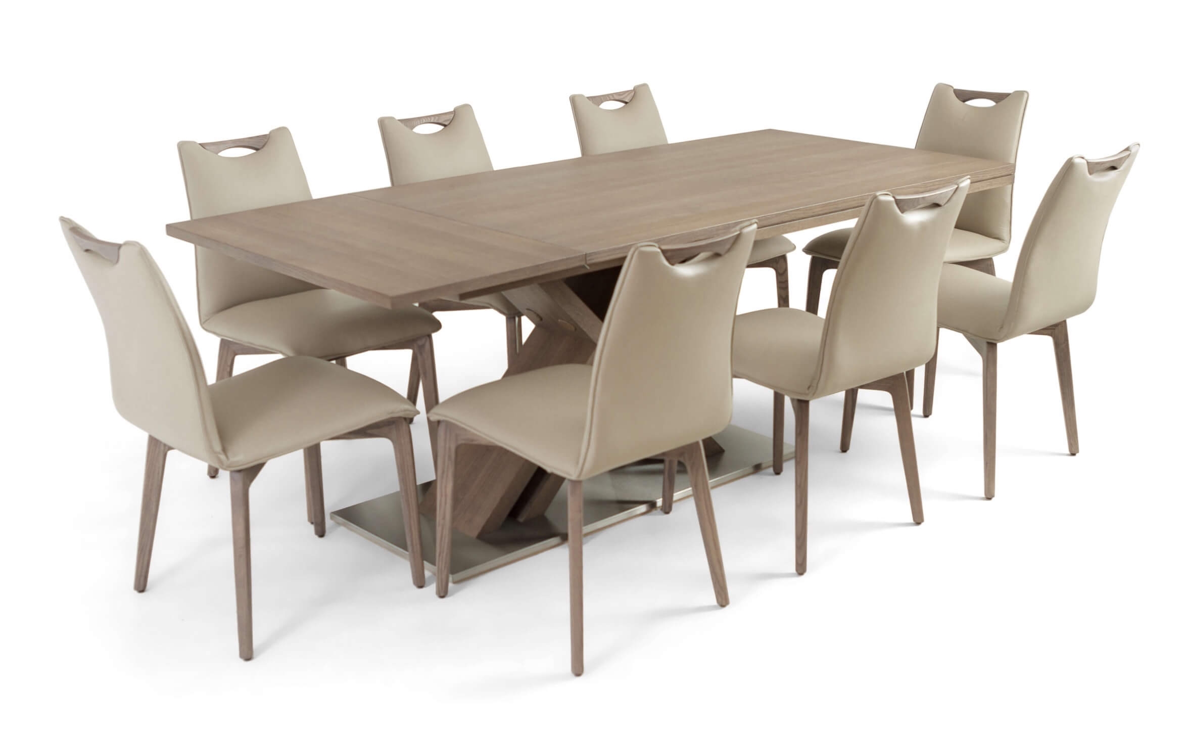 Alster Extendable Dining Set w/Ritz Chair