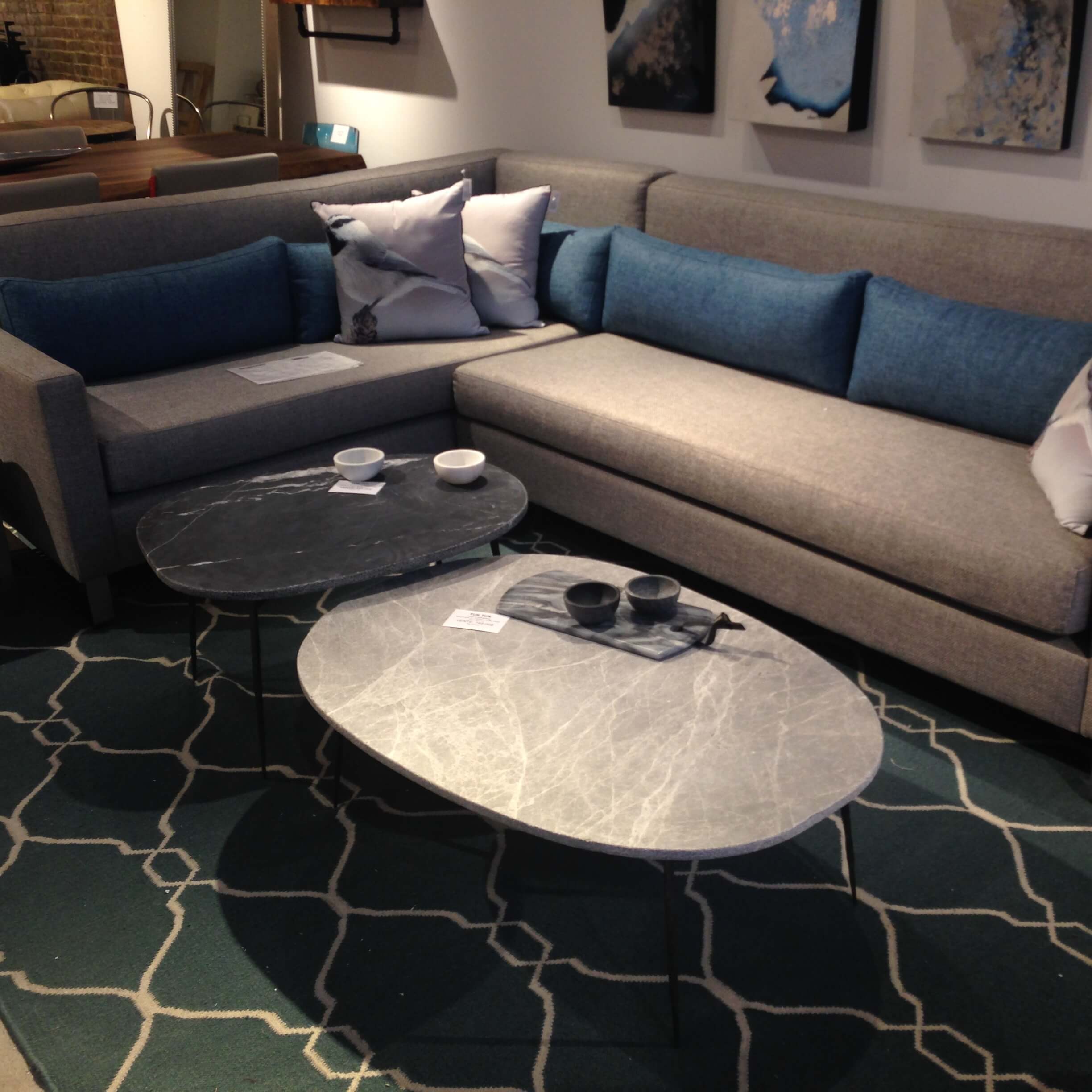 Tuk Tuk Marble Coffee Table