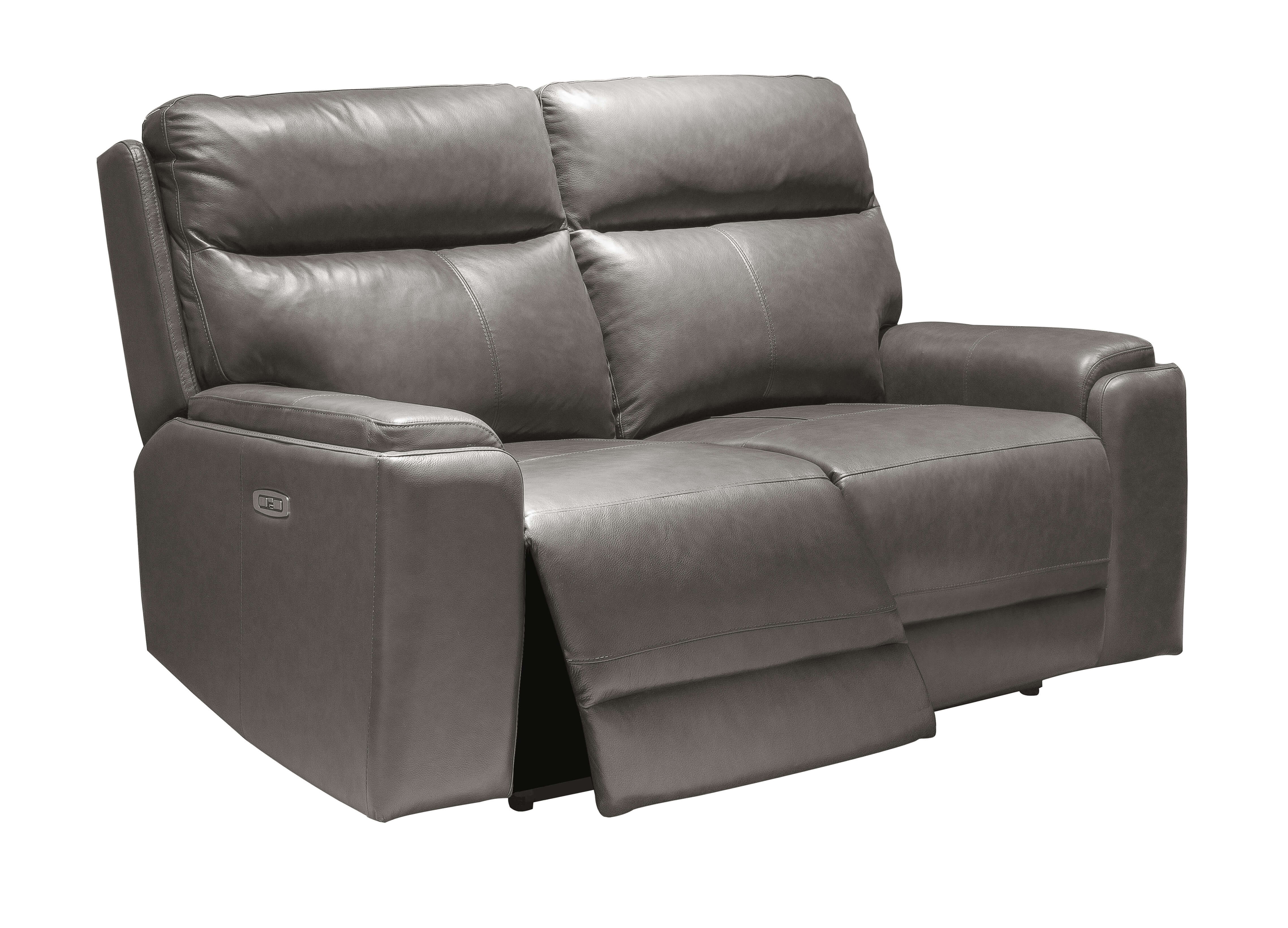 Klaussner Santana Leather Power Reclining Living Room Set w/USB