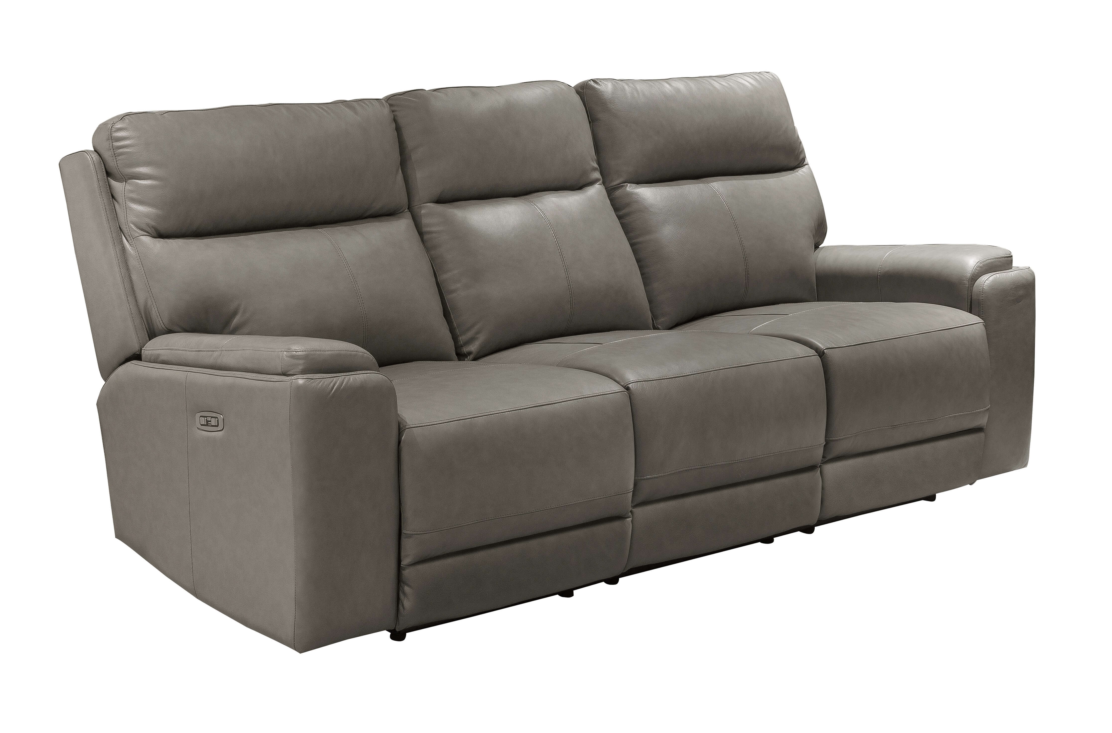 Klaussner Santana Leather Power Reclining Living Room Set w/USB