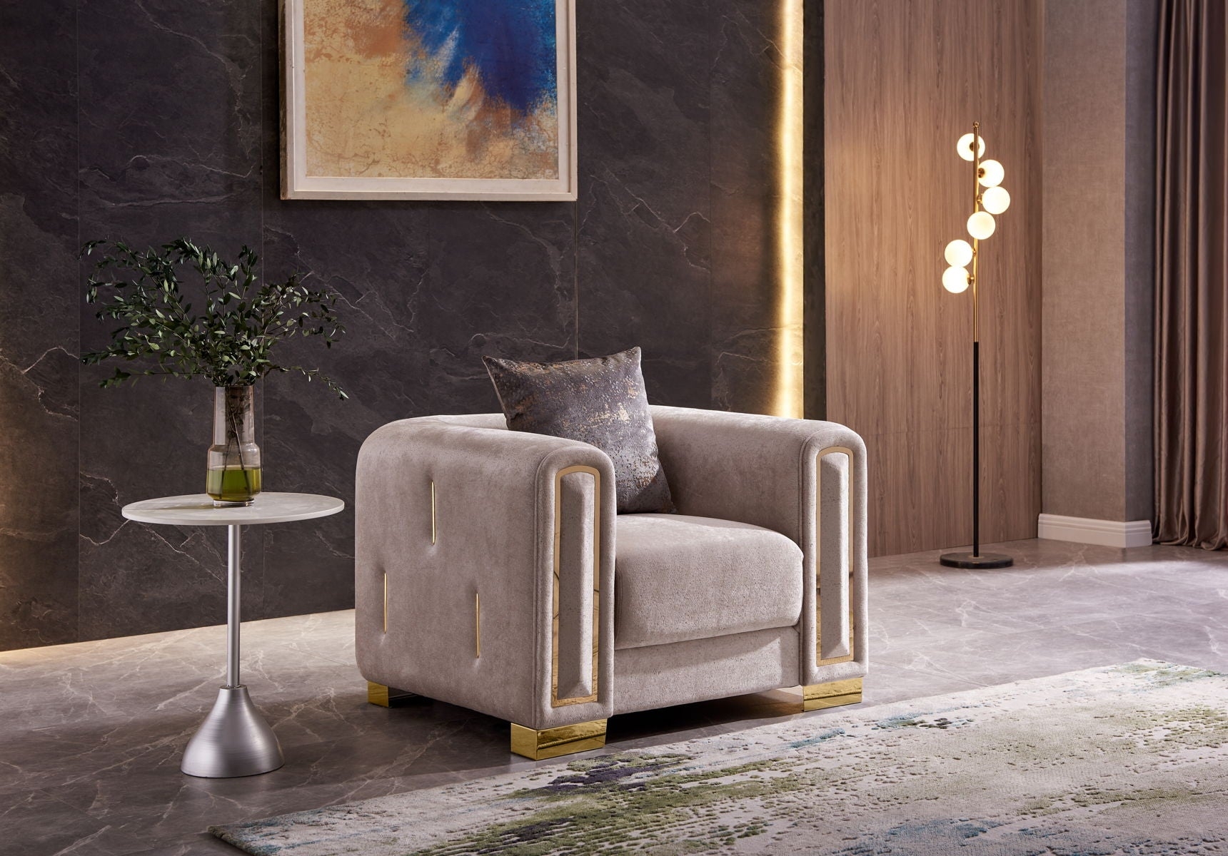 Impreza Velvet Chair