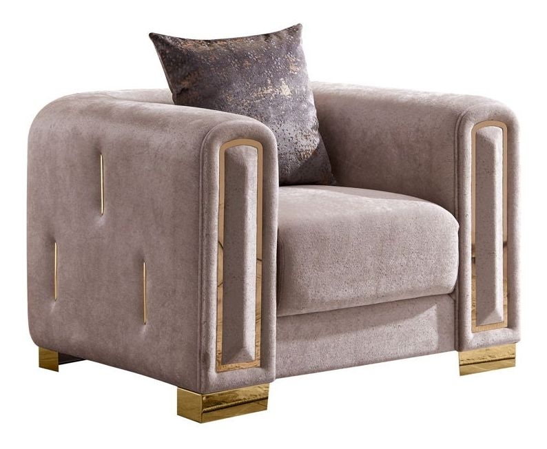 Impreza Velvet Living Room Set