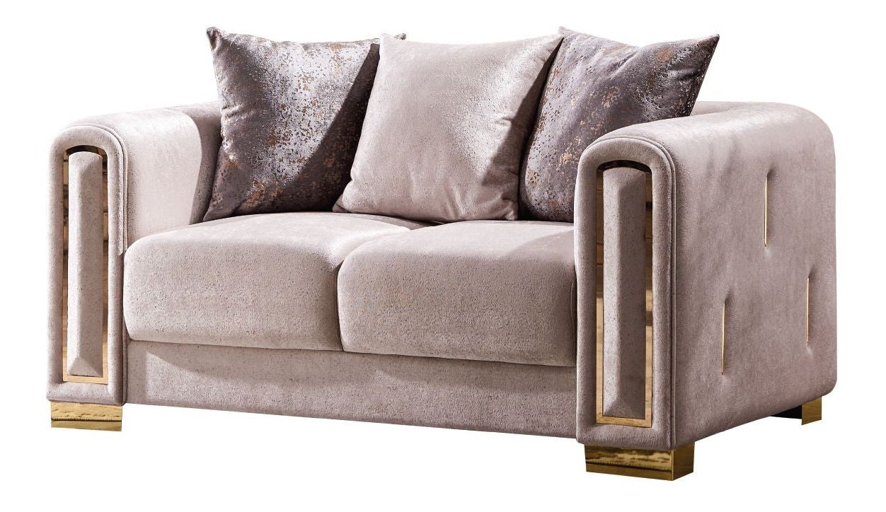 Impreza Velvet Living Room Set