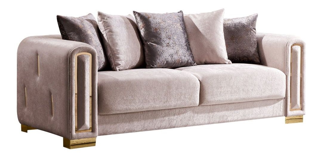 Impreza Velvet Living Room Set