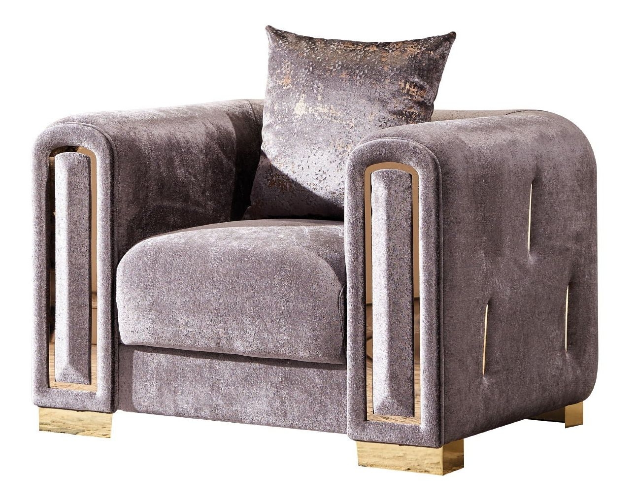 Impreza Velvet Living Room Set