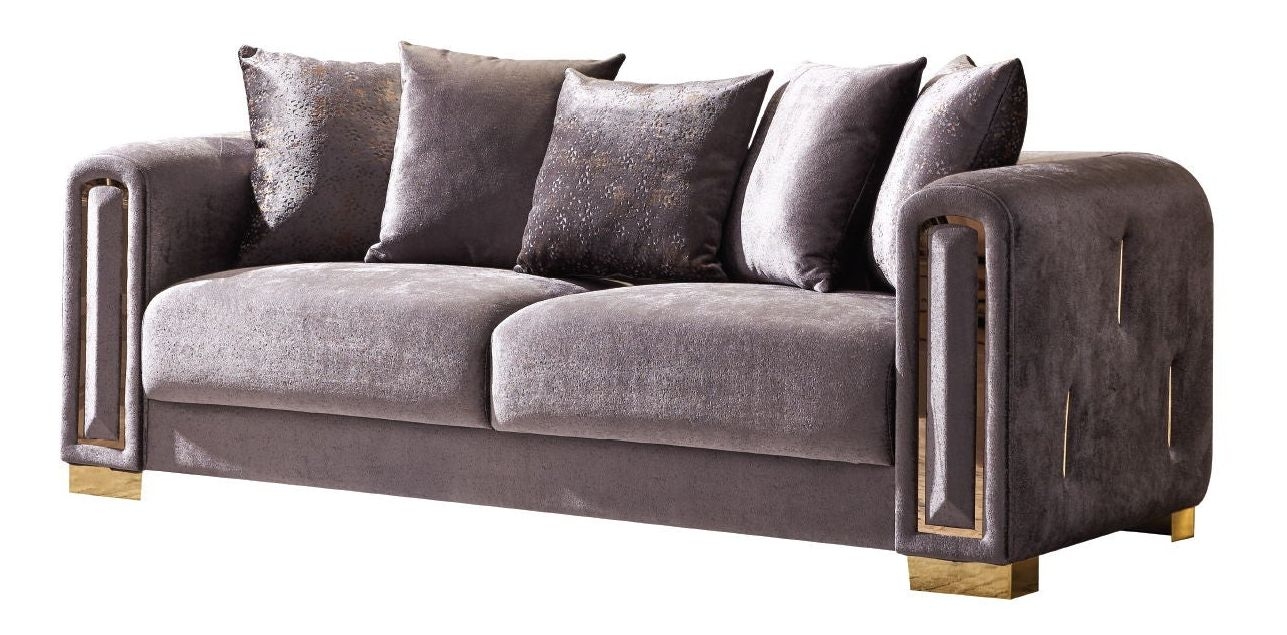 Impreza Velvet Living Room Set