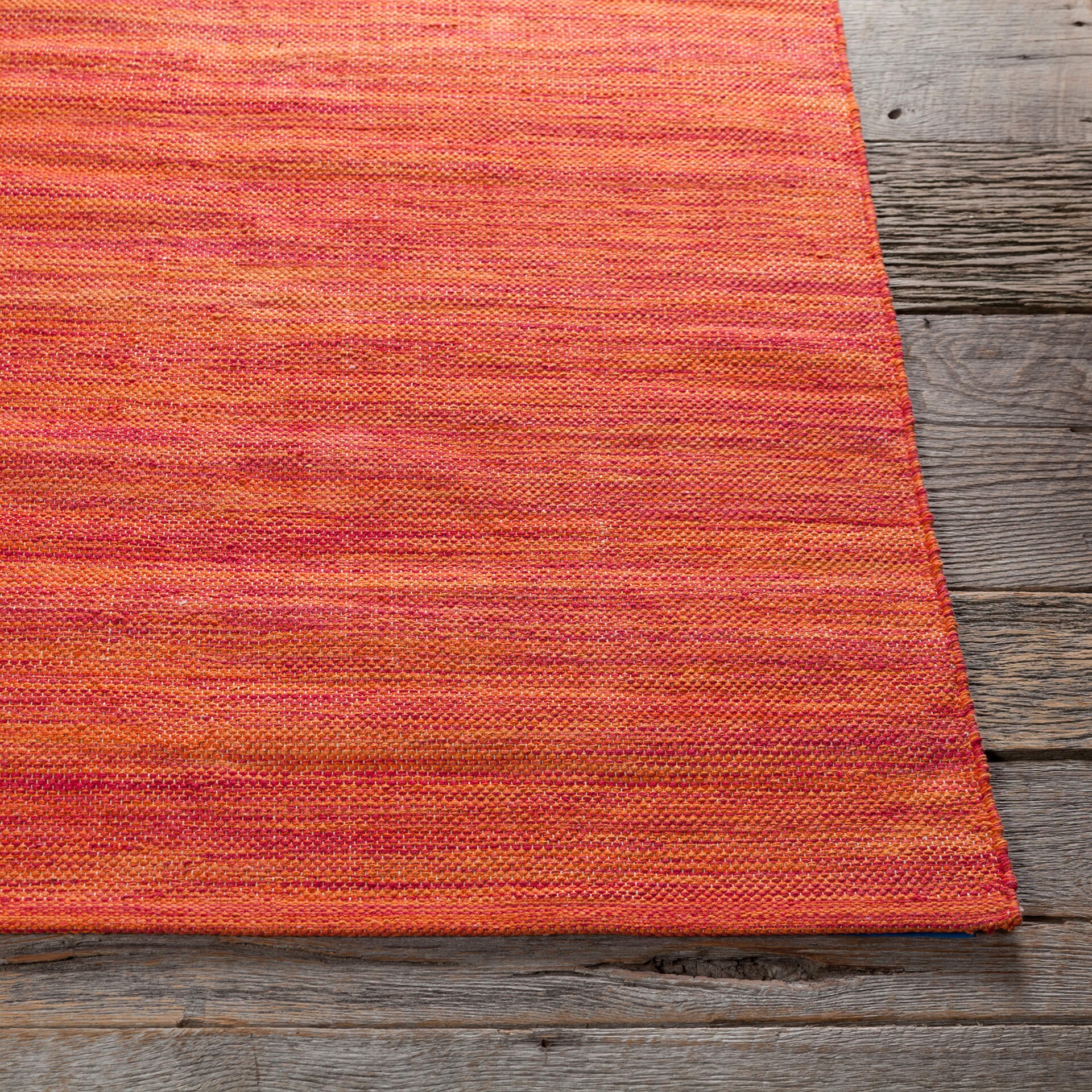 India Cotton Rectangular Hand-woven Rug, 2' x 3"