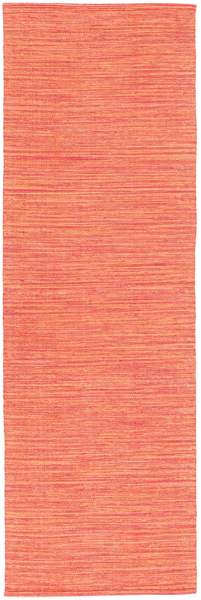 India Cotton Rectangular Hand-woven Rug, Composition 1