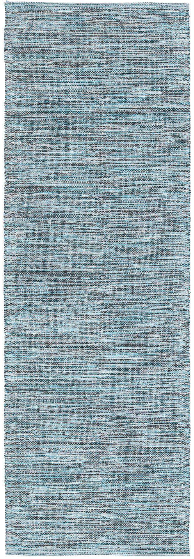 India Cotton Rectangular Hand-woven Rug, Composition 1