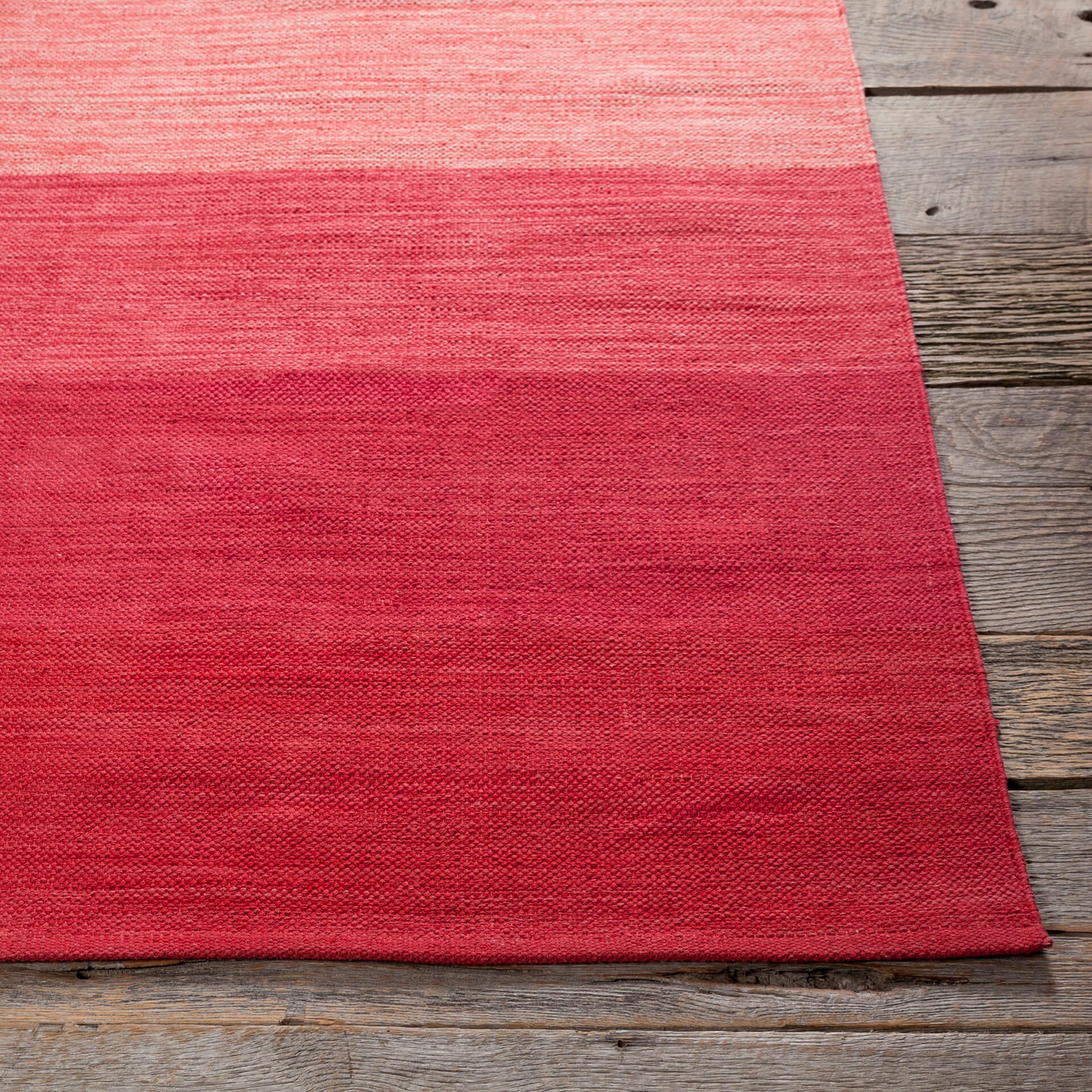 India Cotton Rectangular Hand-woven Rug, 2' x 3"
