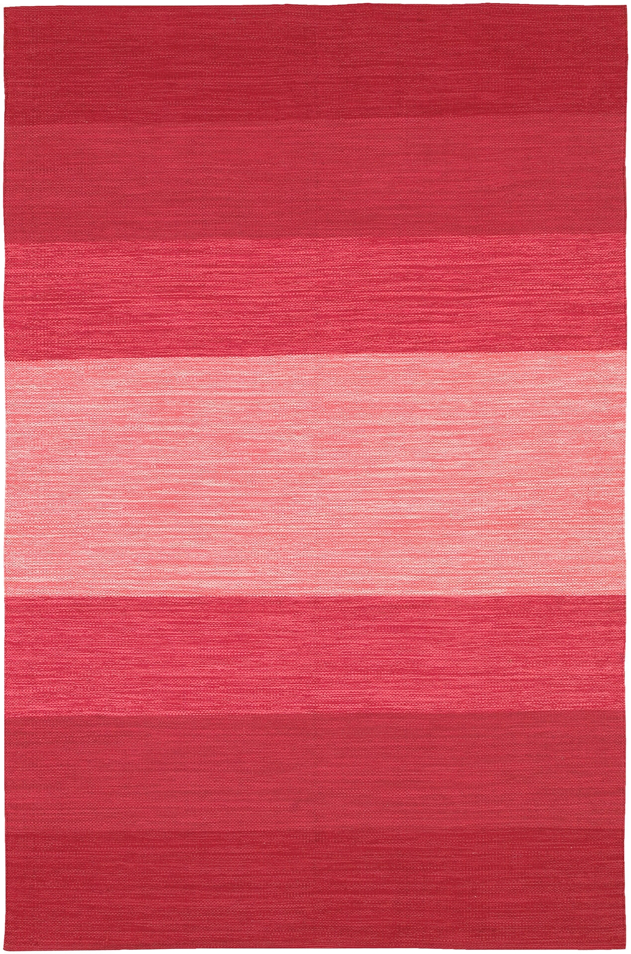 India Cotton Rectangular Hand-woven Rug, Composition 2