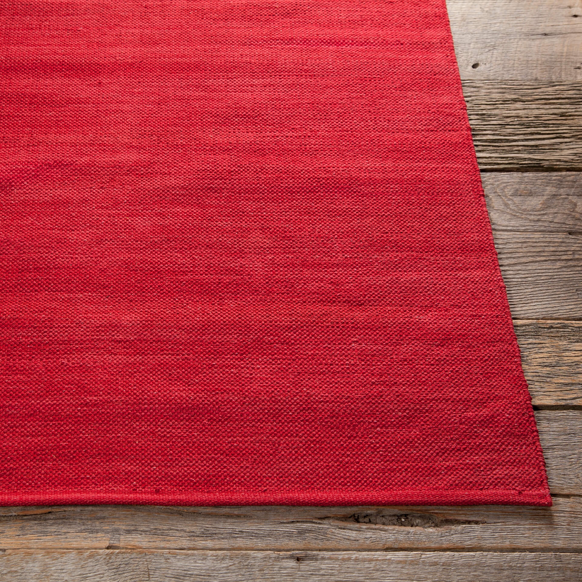 India Cotton Rectangular Hand-woven Rug, 2' x 3"