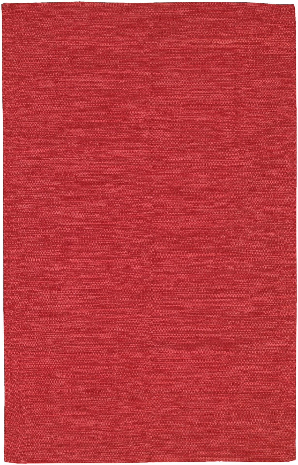 India Cotton Rectangular Hand-woven Rug, Composition 1