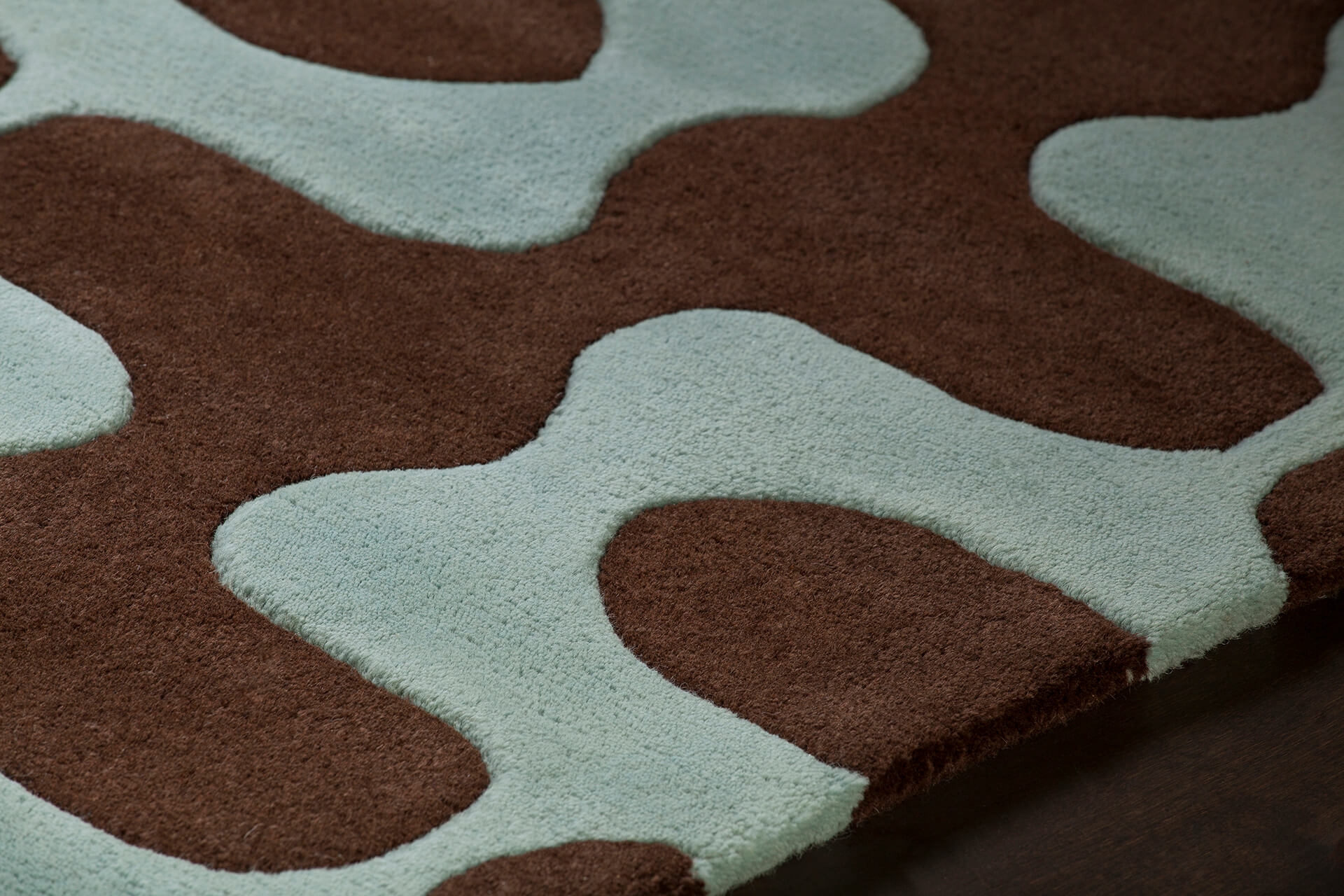 Inhabit Wool Rectangular Hand-tufted Rug, 5' x 7'6"