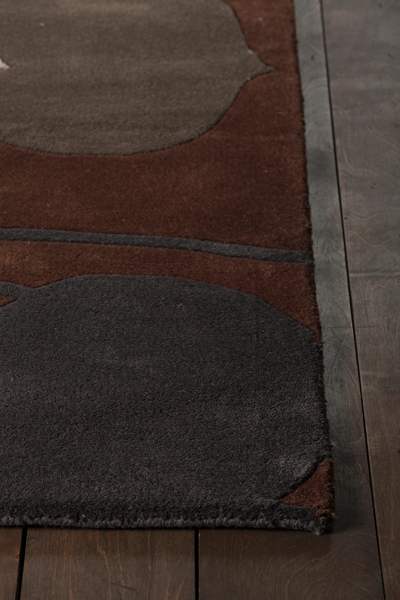 Inhabit Wool Rectangular Hand-tufted Rug, 5' x 7'6"
