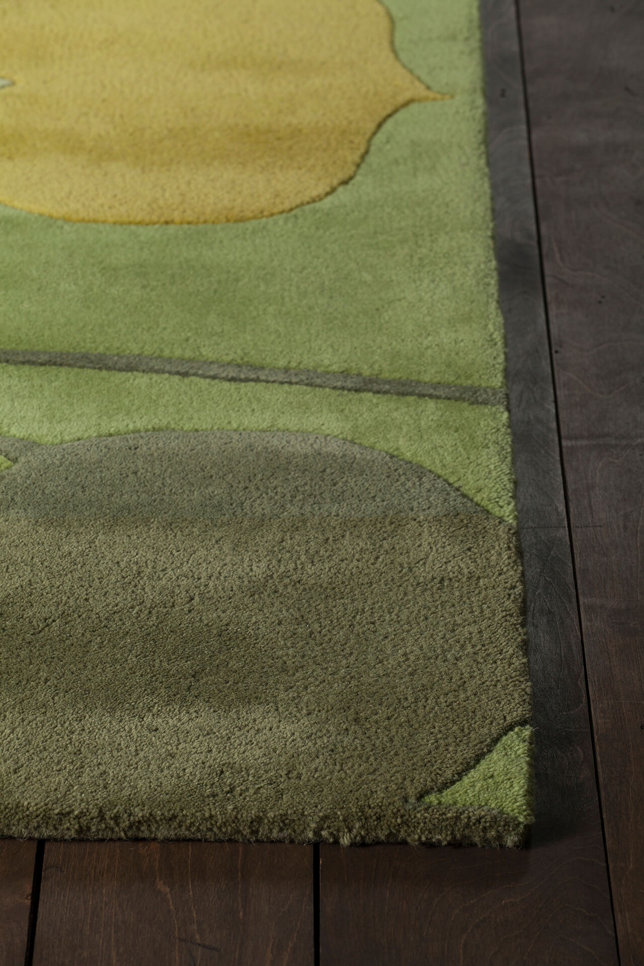 Inhabit Wool Rectangular Hand-tufted Rug, 5' x 7'6"