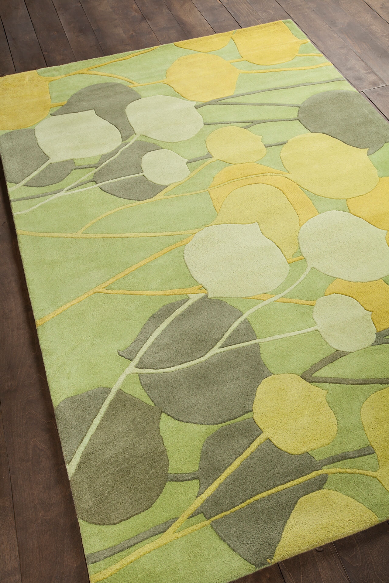 Inhabit Wool Rectangular Hand-tufted Rug, 7'9" x 10'6"