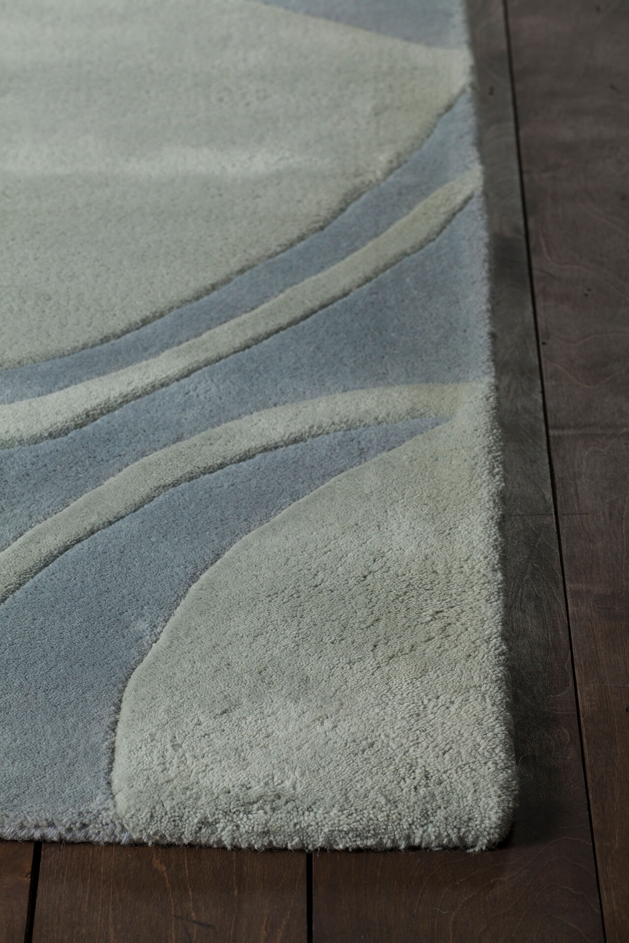 Inhabit Wool Rectangular Hand-tufted Rug, 5' x 7'6"