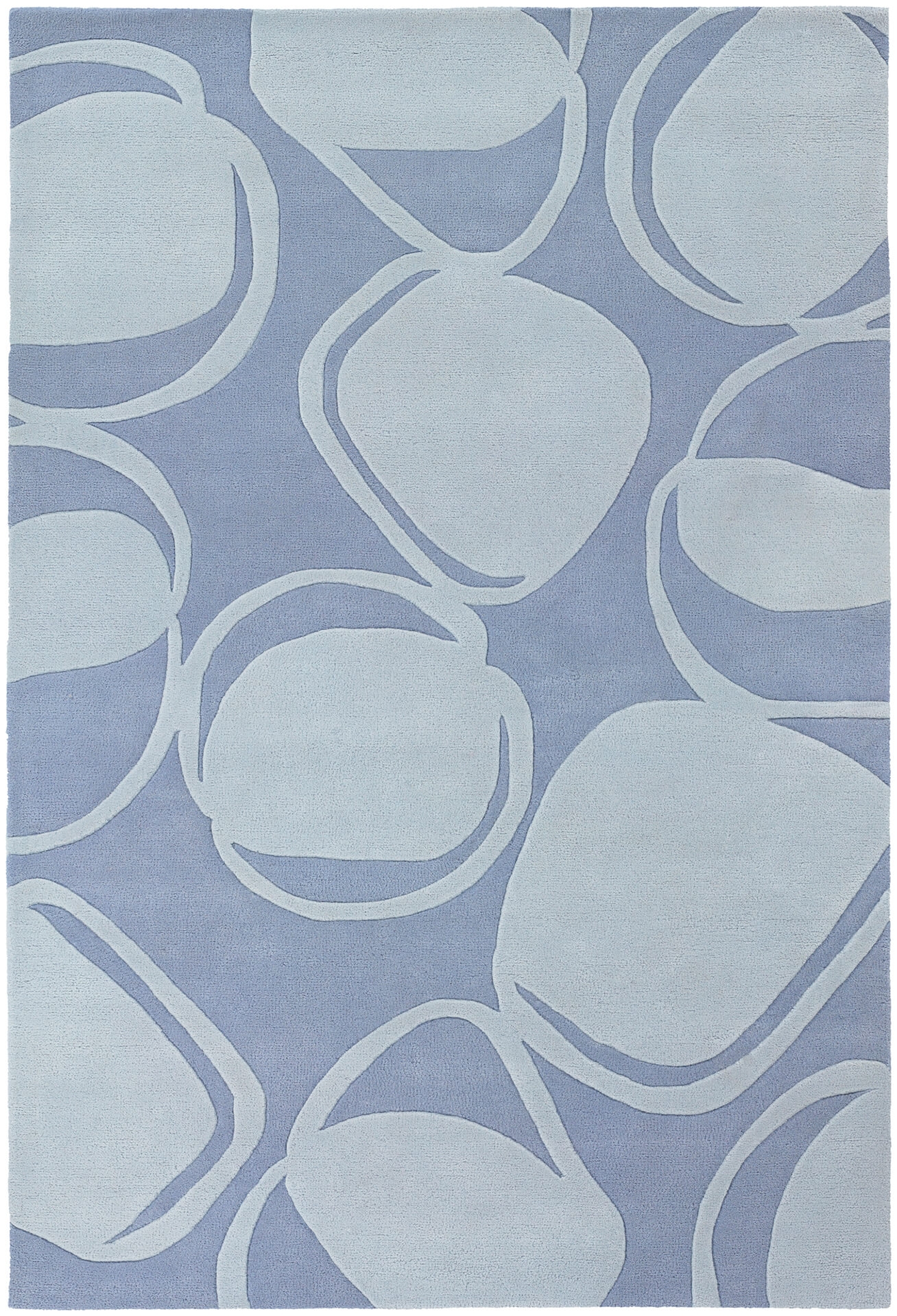 Inhabit Wool Rectangular Hand-tufted Rug, Composition 3
