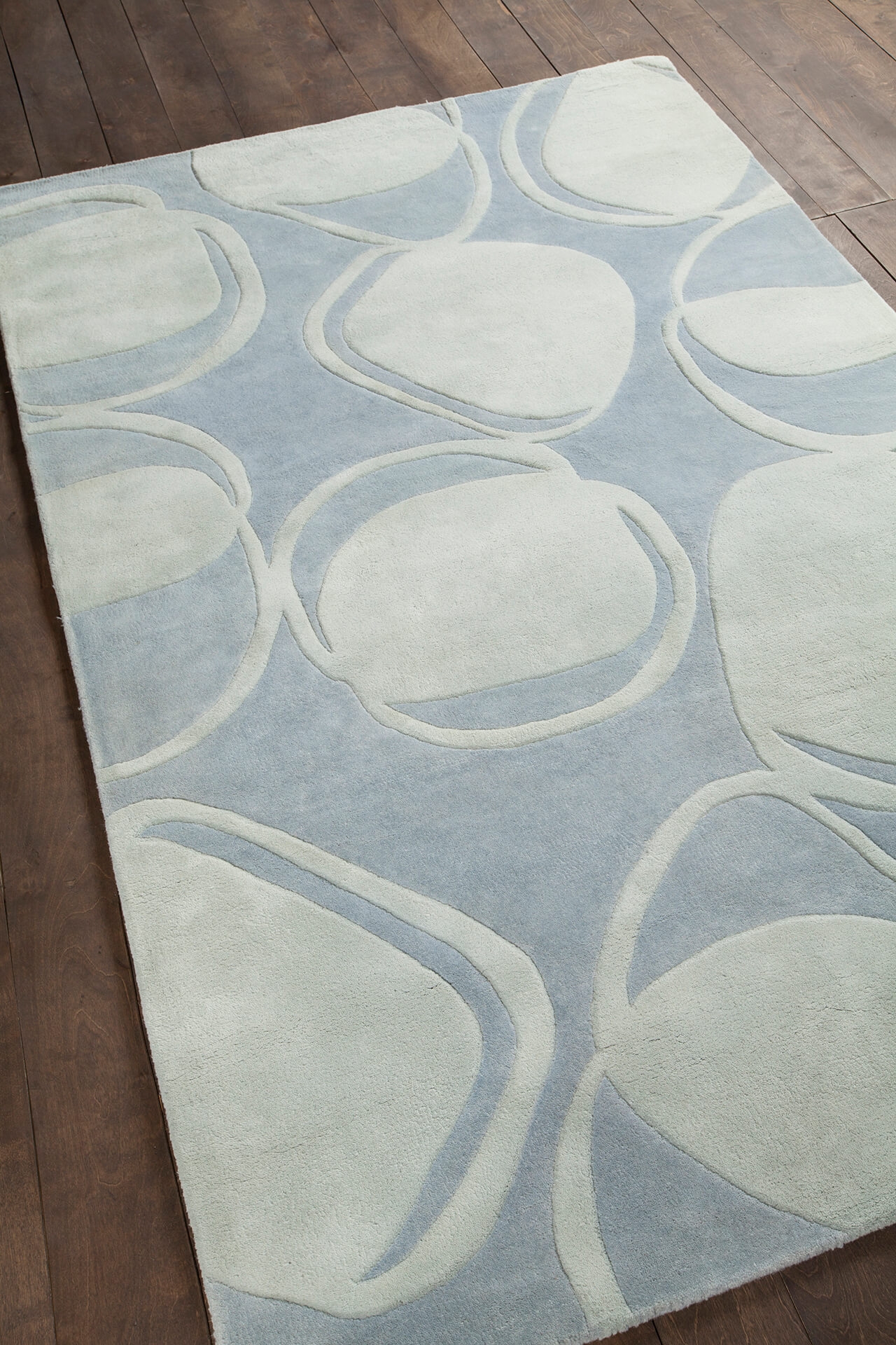 Inhabit Wool Rectangular Hand-tufted Rug, Composition 3
