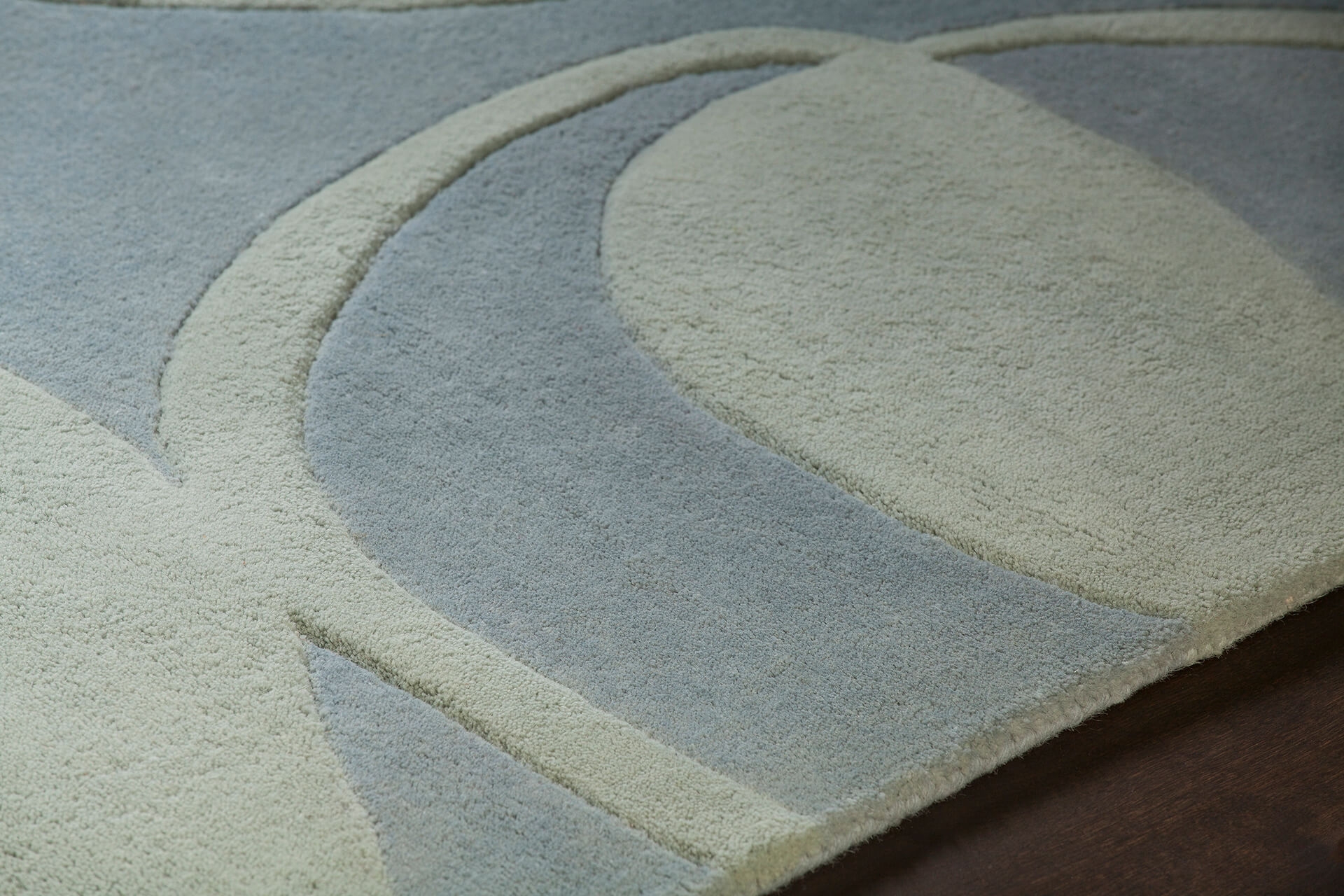 Inhabit Wool Rectangular Hand-tufted Rug, 5' x 7'6"