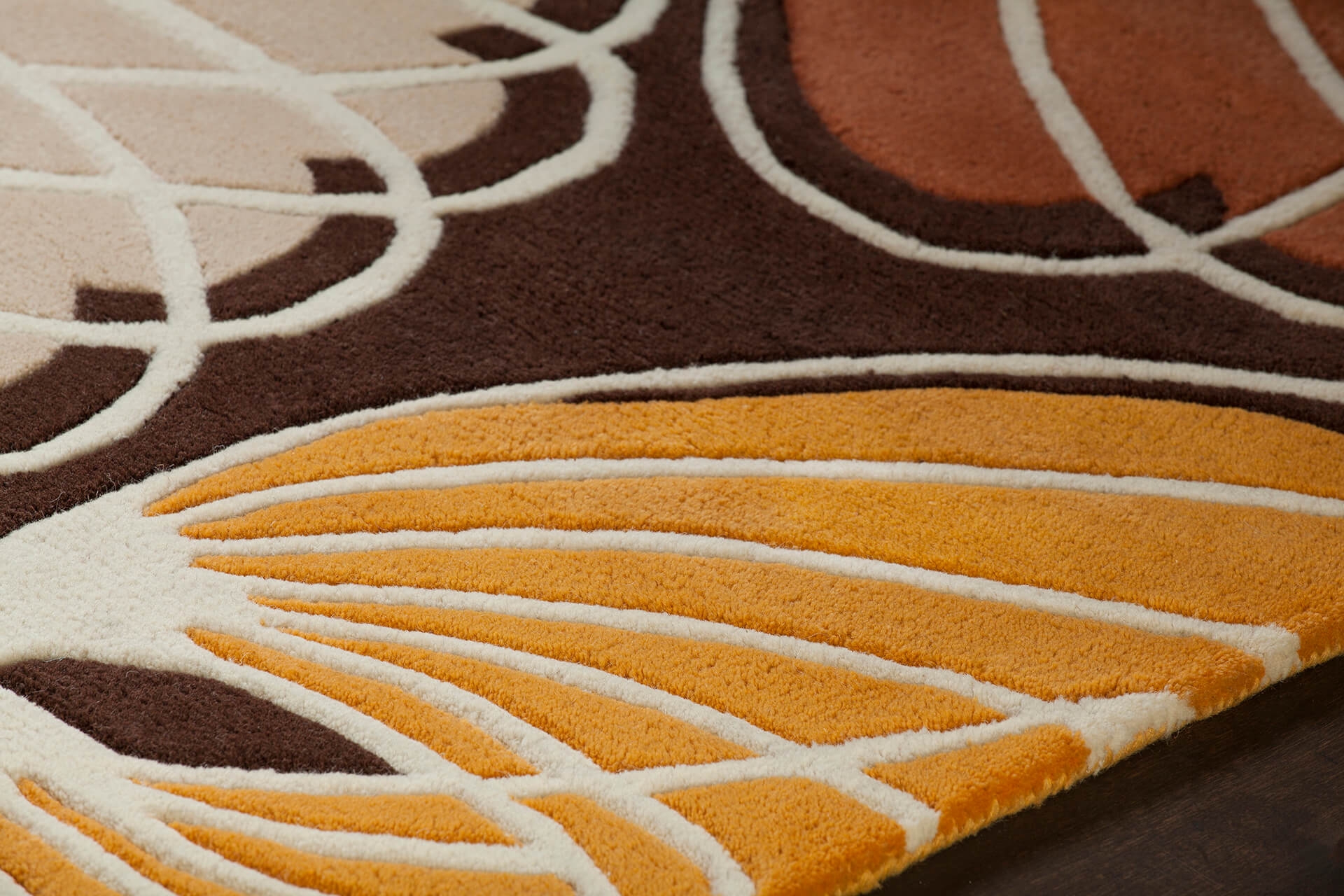 Inhabit Wool Rectangular Hand-tufted Rug, 5' x 7'6"