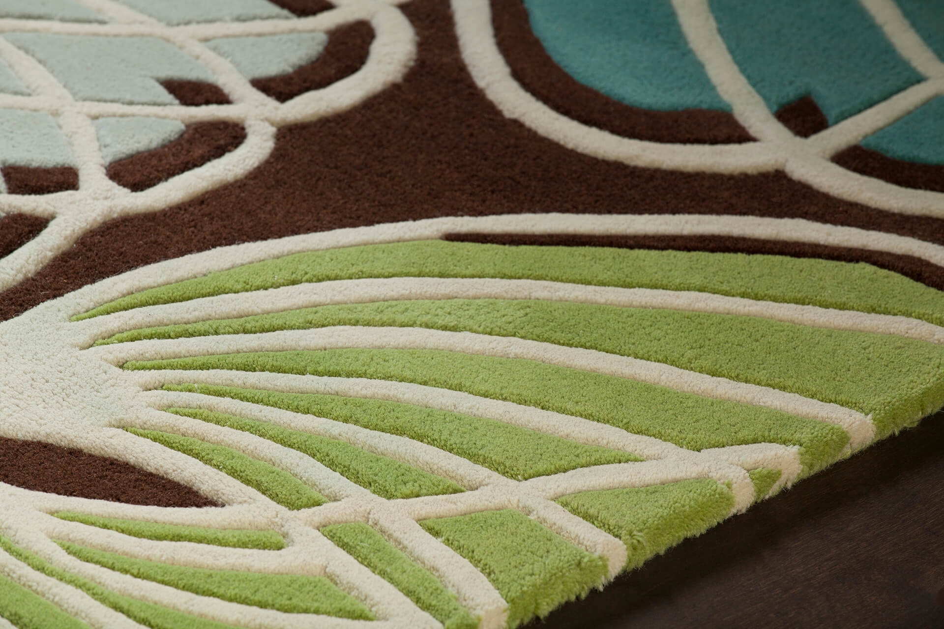 Inhabit Wool Rectangular Hand-tufted Rug, 7'9" x 10'6"