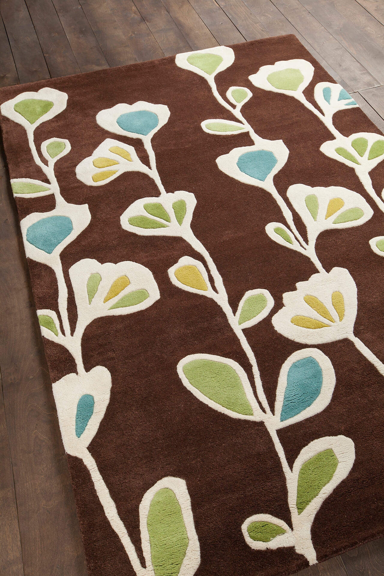 Inhabit Wool Rectangular Hand-tufted Rug, 7'9" x 10'6"