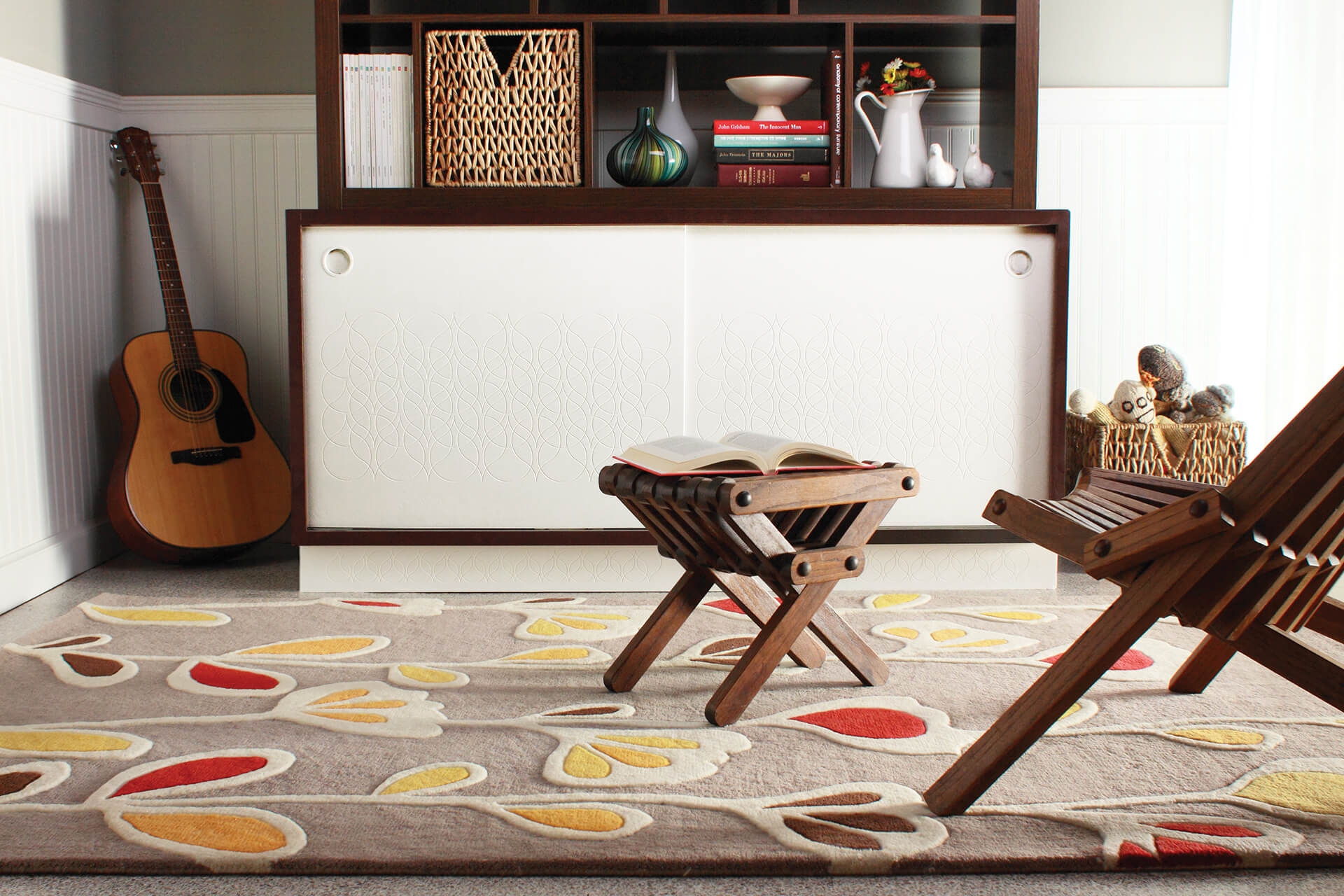 Inhabit Wool Rectangular Hand-tufted Rug, 7'9" x 10'6"